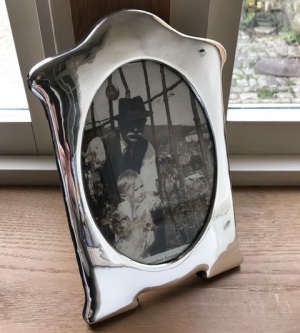 Antique Silver Photoframe